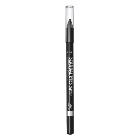 Scandal'eyes Eyeliner Waterproof Khol 24hr Wear - 001 Black