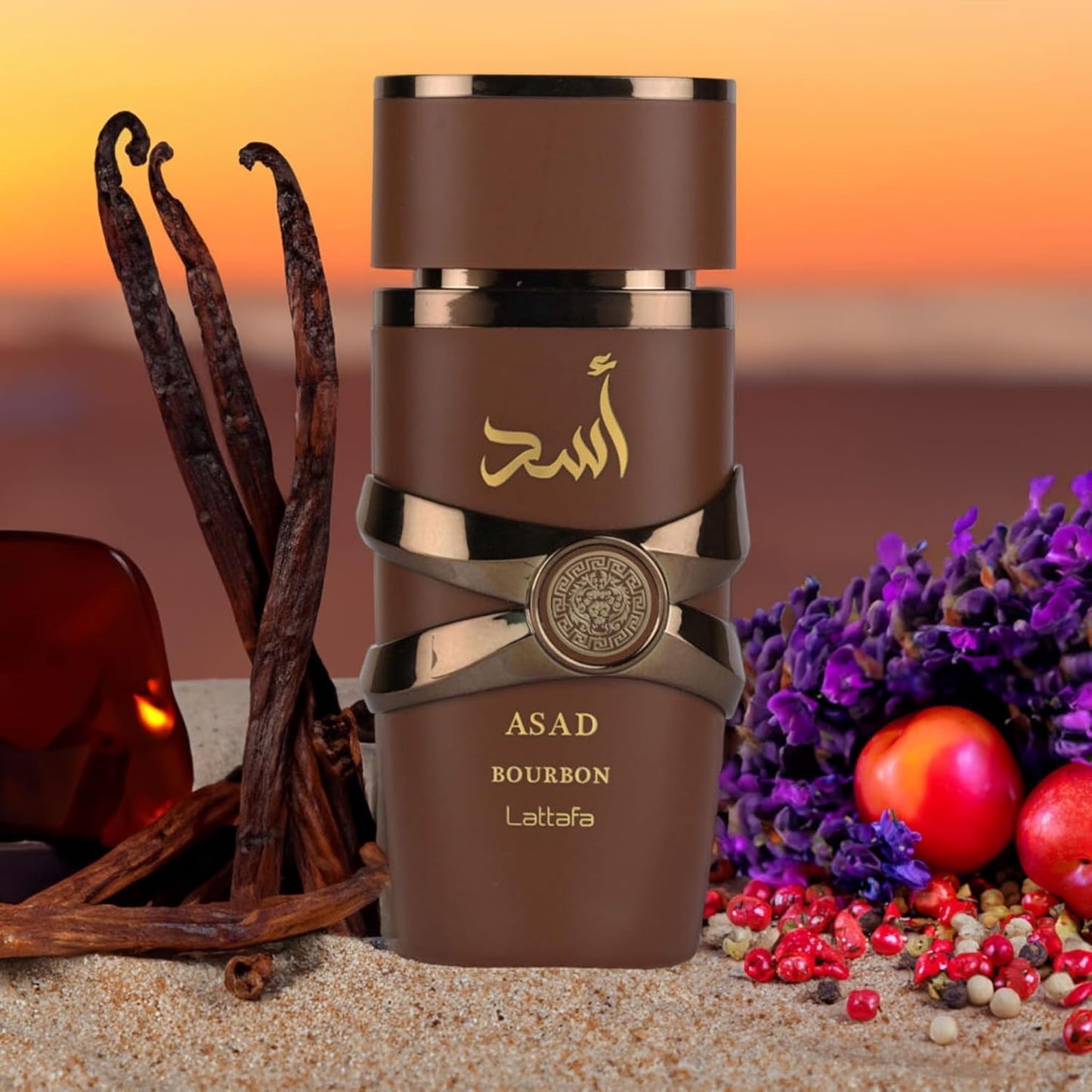 Lattafa Asad Bourbon for Unisex Eau de Parfum - 100ml