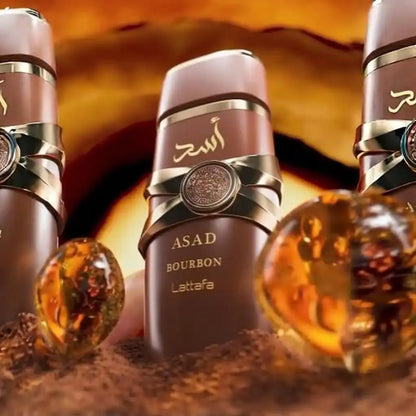Lattafa Asad Bourbon for Unisex Eau de Parfum - 100ml