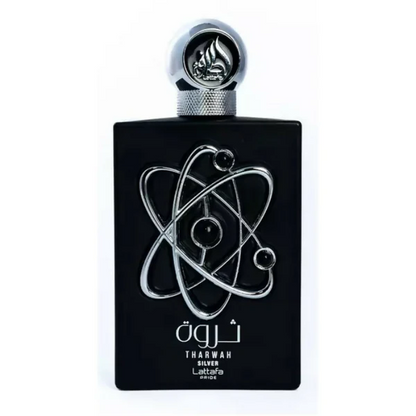 Tharwah Silver Eau De Parfum - For Men  100ml