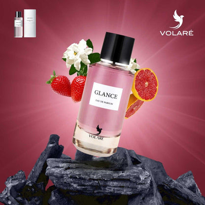 Glance Eau De Parfum - For Women ( inspired by Dior Oud Ispahan) 100ml