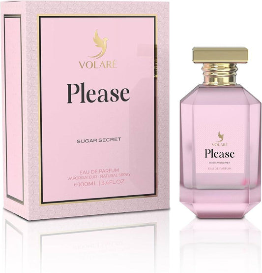 Please Sugar Secret Eau De Parfum - For Women (inspired by Tease Sugar Fleur Victoria's Secret) 100ml