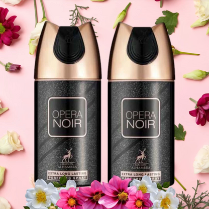 Opera Noir Body Spary - For Unisex 250ml