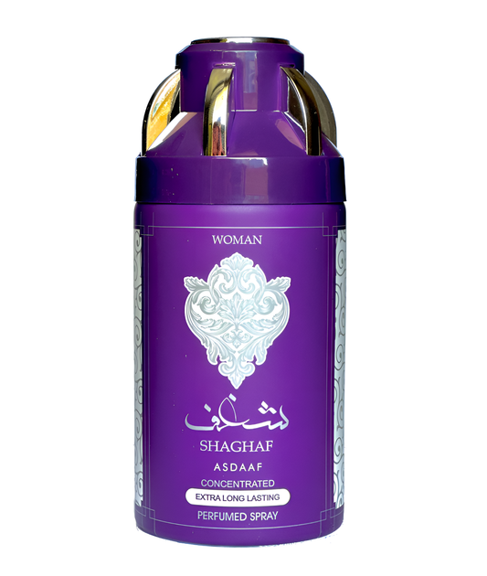 Shaghaf Body Spray for women 250ml