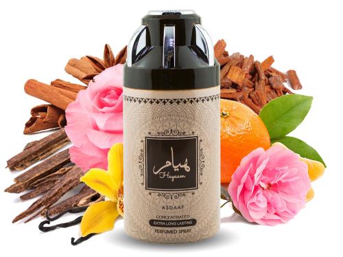 Hayaam body Spray for women 250ml