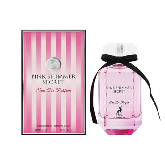Pink Shimmer Secret Eau de Parfum for Women - 100ml ( inspired by Victoria's Secret Bombshell )