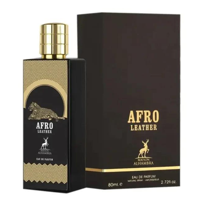 Afro Leather Eau de Parfum Spray - For Unisex 80ml