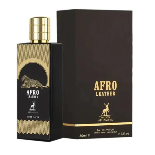Afro Leather Eau de Parfum Spray - For Unisex 80ml