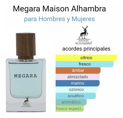 Megara Eau De Parfum - For Men 50ml