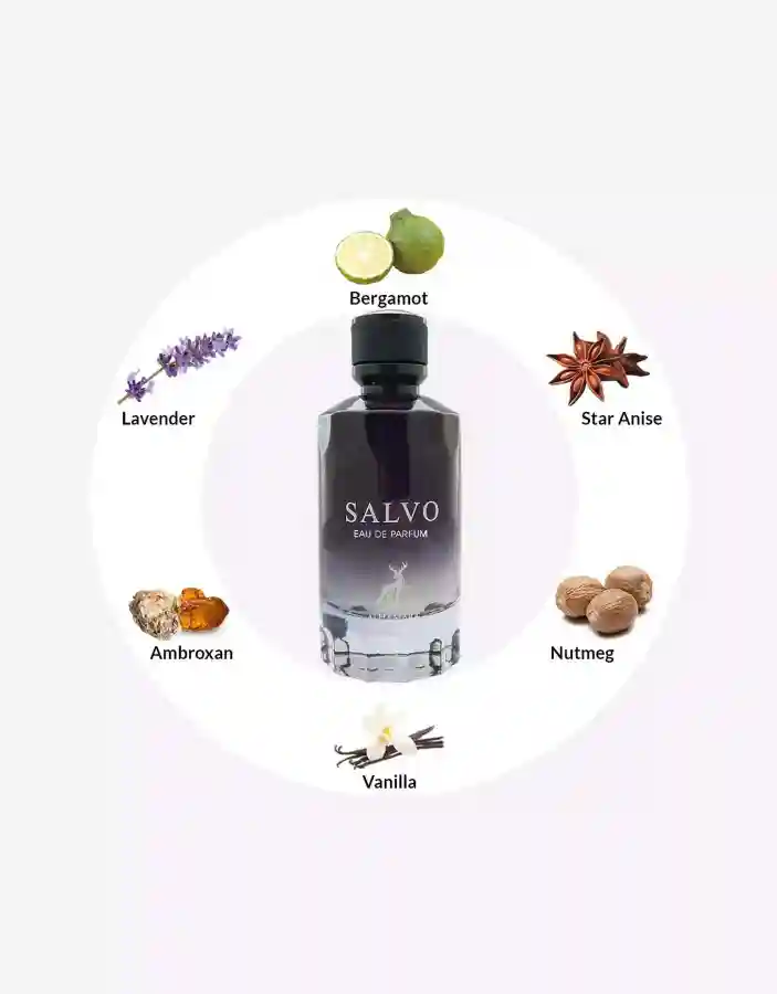 Salvo  Eau De Parfum - For Men 100ml