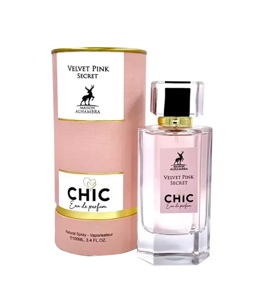 Maison Alhambra Chic Velvet Pink Secret Eau de Parfum - 100 ml (Inspired by VICTORIA'S SECRET Love )
