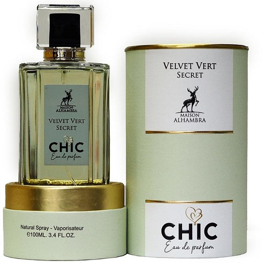 Velvet Vert Secret Chic Eau De Parfum - For Women 100ml