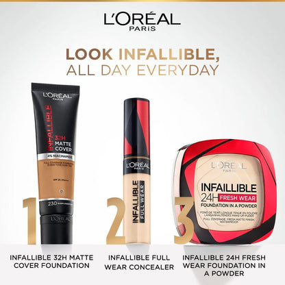 Infallible 32H Matte Cover Foundation With 4% Niacinamide - 175 Cool Undertone