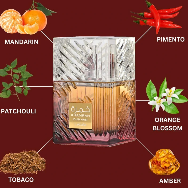 Khamrah Dukhan Eau de Parfum - for Unisex - 100ml