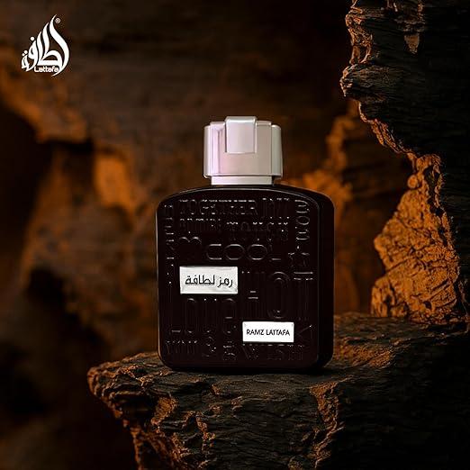 Ramz Latafa Silver Eau de Parfum - For Men - 100ml