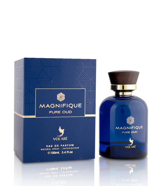 عطر ماجنيفيك بيور عود أو دو بارفان - للرجال - 100 مل