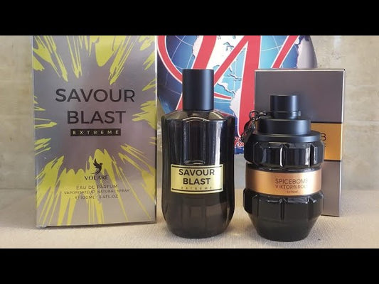 Savour blast Extreme Eau De Parfum - 100ml ( inspired by Spicebomb Extreme by Viktor & Rolf )